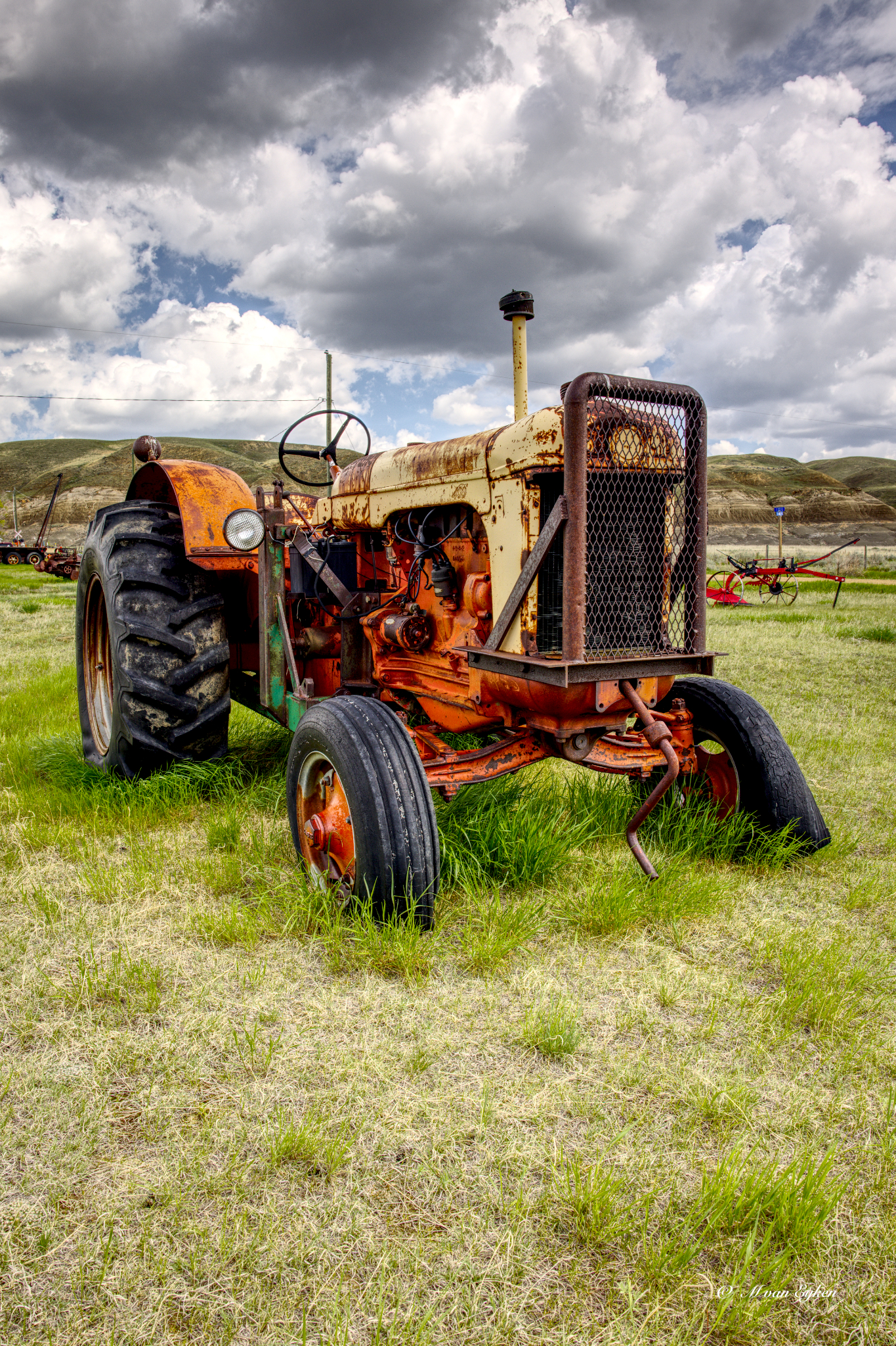 Retired Tractor, AB